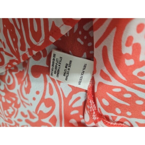 Floral And Ivy Women Blouse Polyester Sleeveless Spring Floral Medium M NWOT - Picture 4 of 7